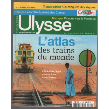 L'atlas des trains du monde / revue ulysse n° 111