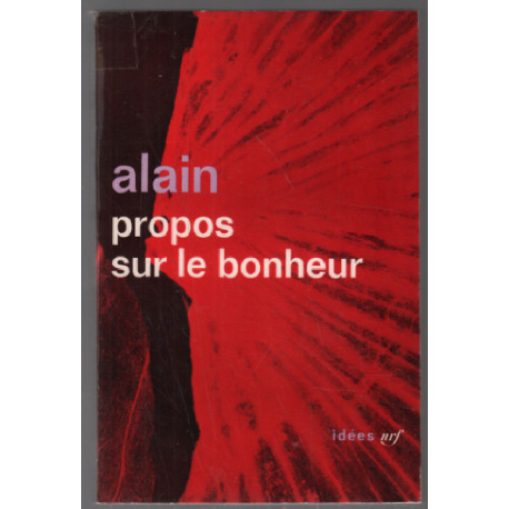 Propos sur le bonheur
