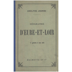 Geographie d'eure-et-loir / 17 gravures et une carte