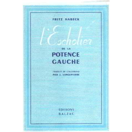 L'escholier de la potence gauche