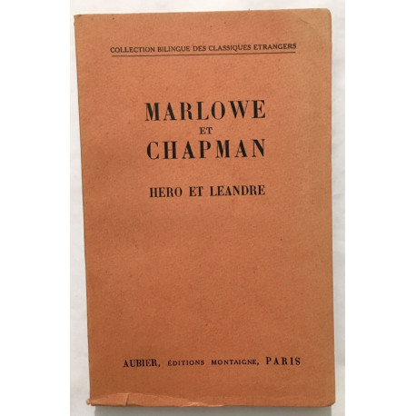 Hero et Leandre (édition bilingue en regard)