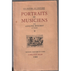 Portraits de musiciens tome II