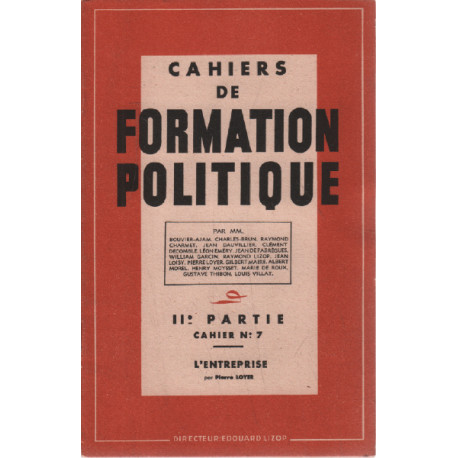 L'entreprise
