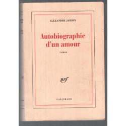 Autobiographie d'un amour