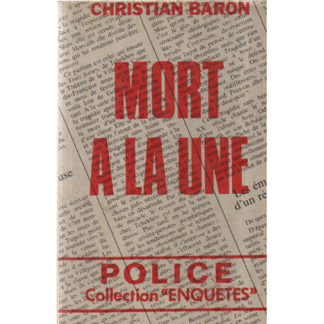 Mort a la une