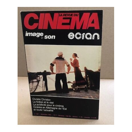 La revue du cinema image et son n° 367