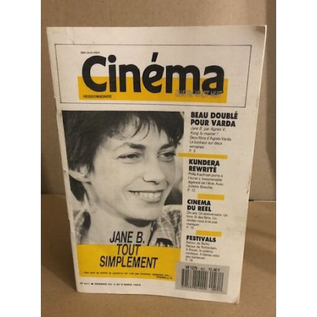 Revue hebdomadaire de cinéma n° 431