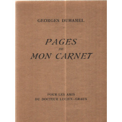 Pages de mon carnet / gravures sur bois de jean paul dubray