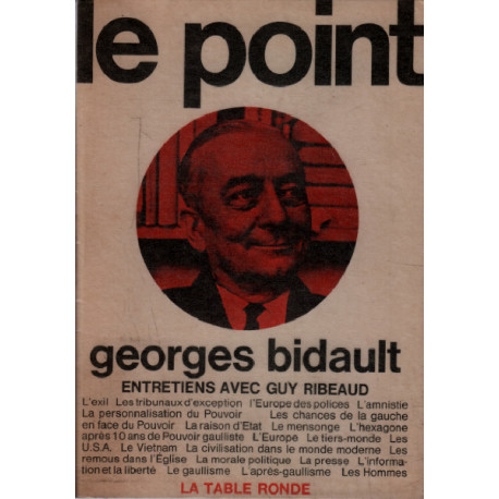 Entretiens avec guy ribeaud