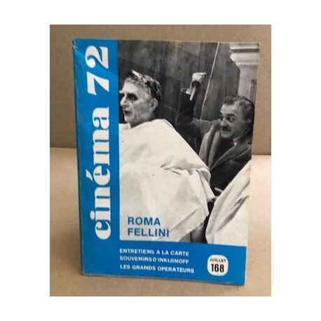 Cinema 72 n° 168