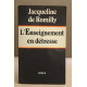 L'enseignement en detresse