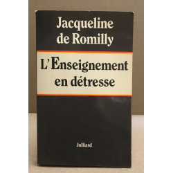 L'enseignement en detresse