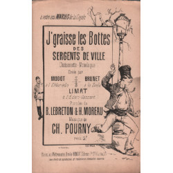 J'graisse les bottes des sergents de ville / paroles et musique