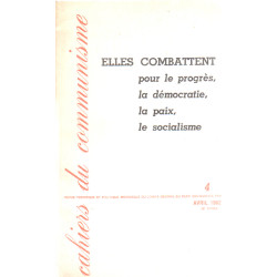Elles combattent pour le progres la democratie la paix le socialisme
