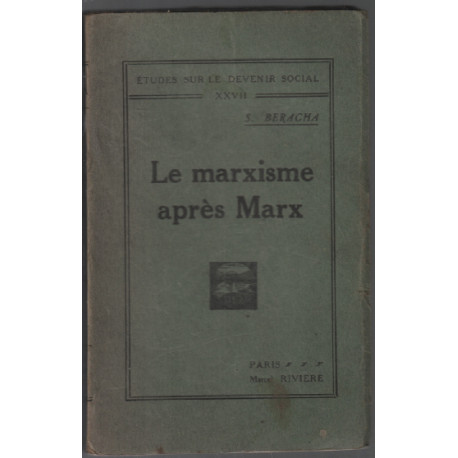 Le marxisme après marx