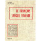 Le français langue vivante