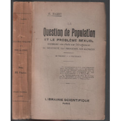 La question de population et le problème sexuel contenant une...