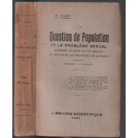 La question de population et le problème sexuel contenant une...