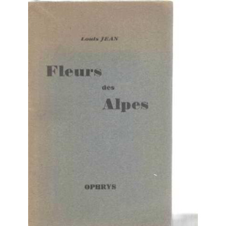 Fleurs des alpes