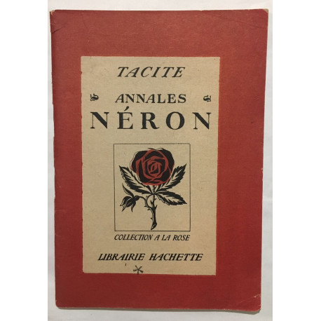 Tacites annales (édition de 1939