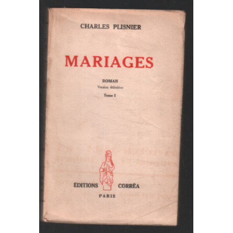 Mariages (version définitive tome1)