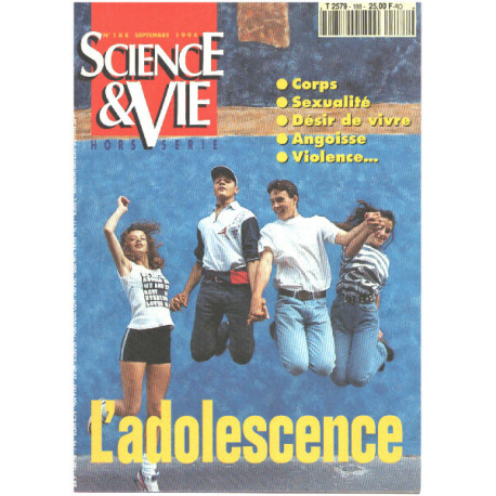 Science et vie n° 188 / l'adolescence