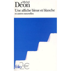 Une affiche bleue et blanche et autres nouvelles