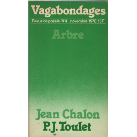 Revue vagabondanges n° 14 / arbre