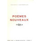 Poemes nouveaux