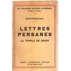 Lettres persanes -le temple de gnide