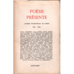 Poesie presente n° XII-XIII