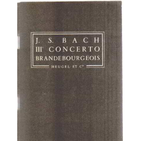 III ° concerto brandebourgeois