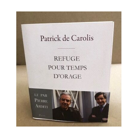 Refuge pour temps d'orage (1CD audio)