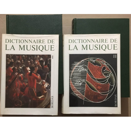 Dictionnaire de la musique (édition de 1970 en 2 tomes)