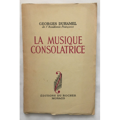 La musique consolatrice
