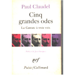 Cinq grandes odes - la cantate à trois voix