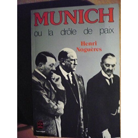 Munich ou la drôle de paix