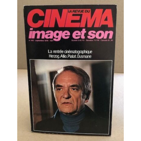 La revue du cinema image et son n° 342