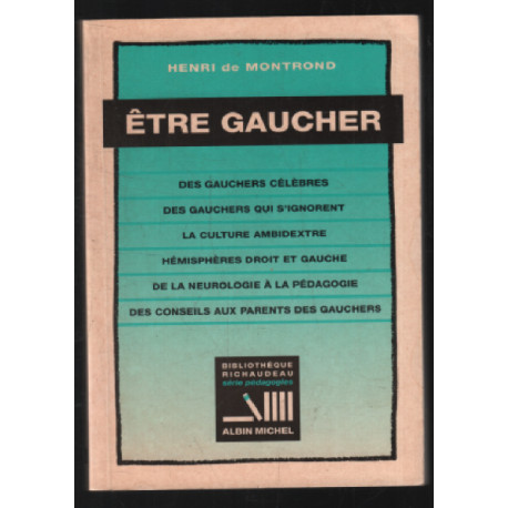 Etre gaucher