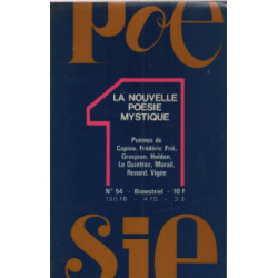Poésie n° 54 / la nouvelle poesie mystique
