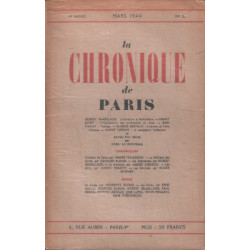 La chronique de paris n° 5