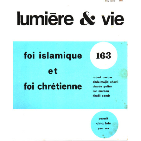Foi islamique et foi chretienne
