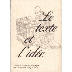 Le texte et l'idée n° 1