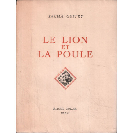 Le lion et la poule/ illustrations de roger de Valerio