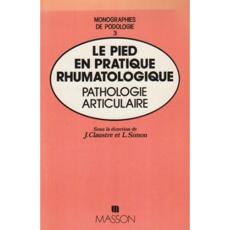 Le Pied en pratique rhumatologique