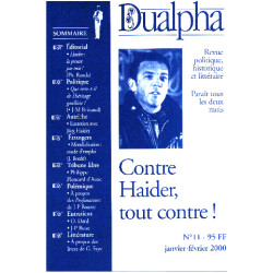 Revue politique historique et litteraire -dualpha n° 11 / contre...