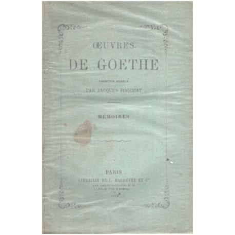 Memoires / traduction nouvelle par Jacques porchat
