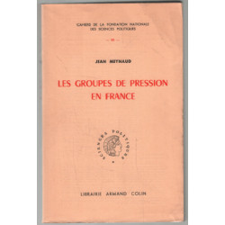 Les groupes de pression en france
