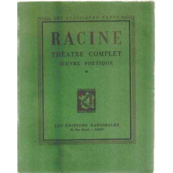 Theatre complet oeuvre poetique