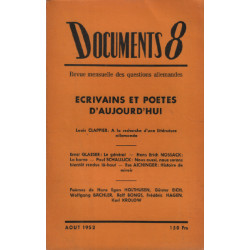 Revue mensuelle des questions allemandes / documents n°8 /...